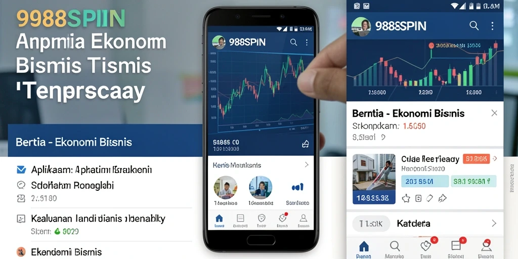 Antarmuka pengguna aplikasi 988SPIN yang informatif dan menarik.